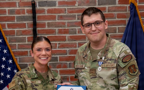 Staff Sgt. Peterson Promotion