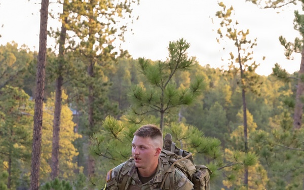 South Dakota Army National Guard's State Best Warrior Competition: Ruck March