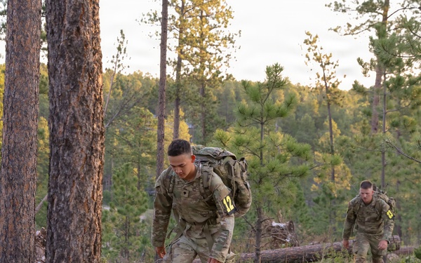 South Dakota Army National Guard's State Best Warrior Competition: Ruck March