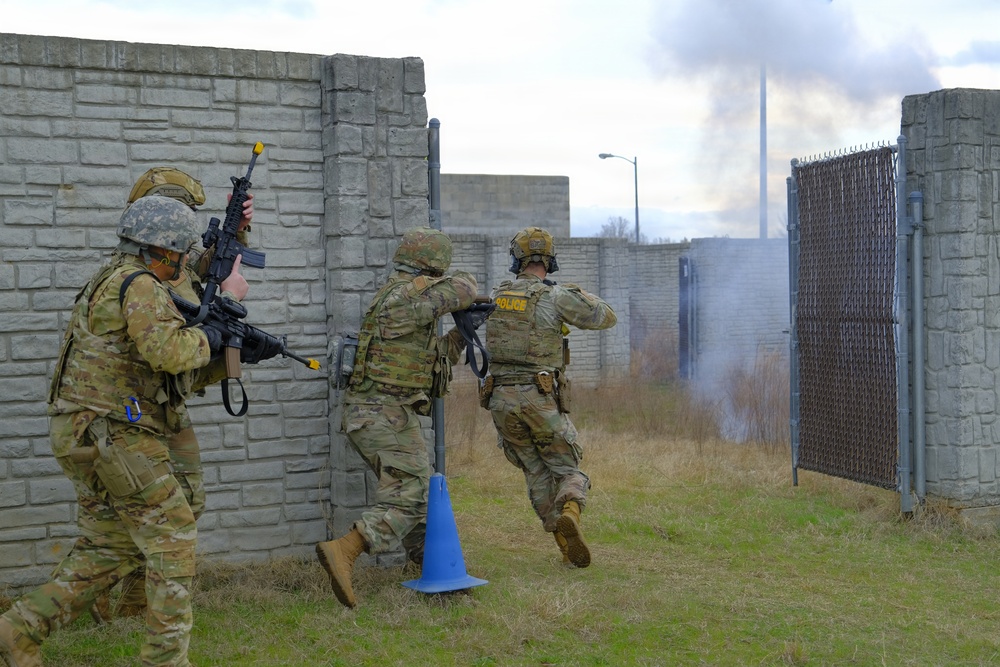 137th SOW conducts deployment readiness training at Fort Chaffee