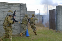 137th SOW conducts deployment readiness training at Fort Chaffee