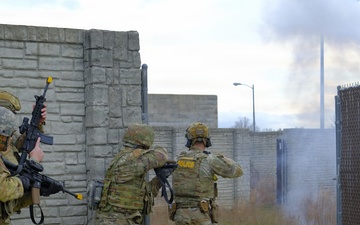 137th SOW conducts deployment readiness training at Fort Chaffee