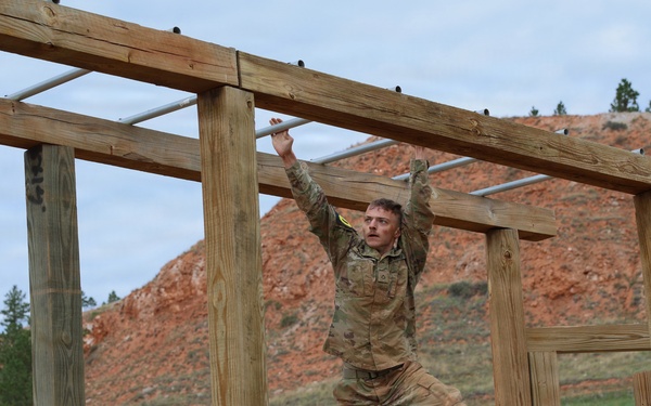 South Dakota Army National Guard's State Best Warrior Competition: Obstacle Course