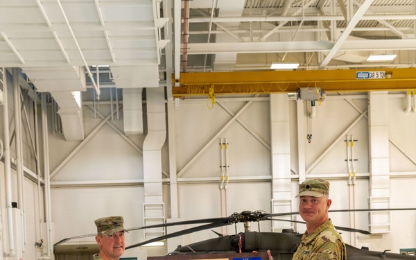 1-112th Aviation Regiment Conducts Change of Command