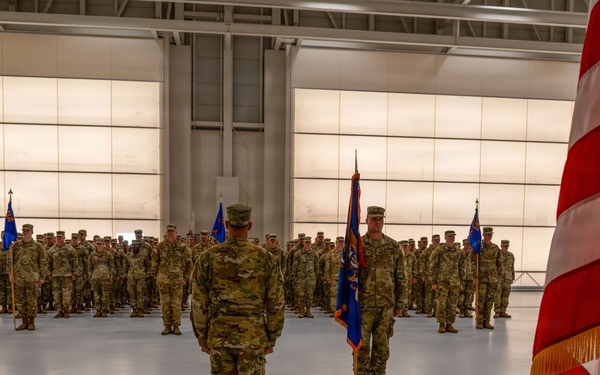 1-112th Aviation Regiment Conducts Change of Command