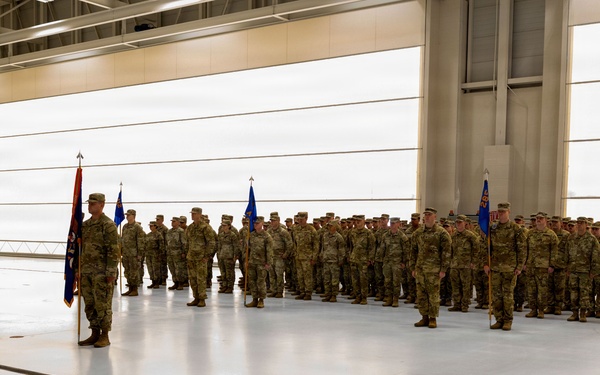 1-112th Aviation Regiment Conducts Change of Command