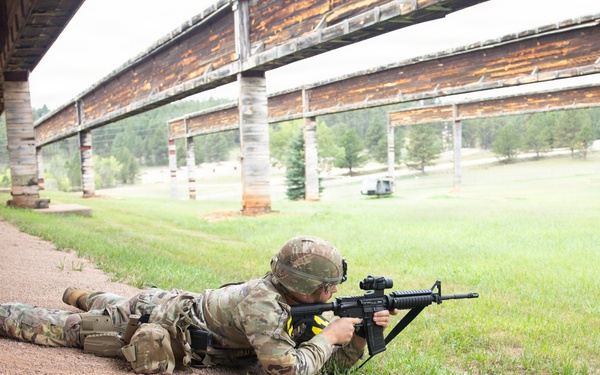 South Dakota Army National Guard's State Best Warrior Competition: Weapons Qualification