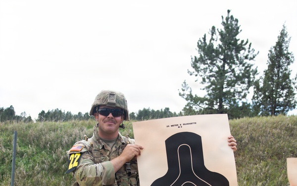 South Dakota Army National Guard's State Best Warrior Competition: Weapons Qualification