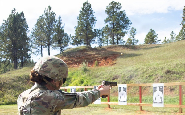 South Dakota Army National Guard's State Best Warrior Competition: Weapons Qualification