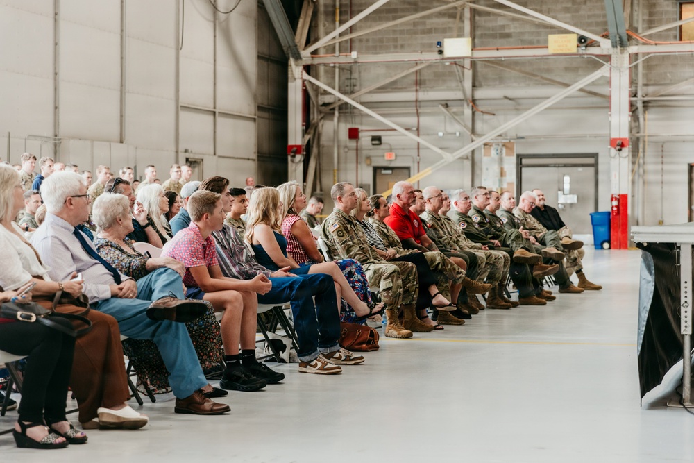 Col. Barrett Golden retires from the Missouri Air National Guard