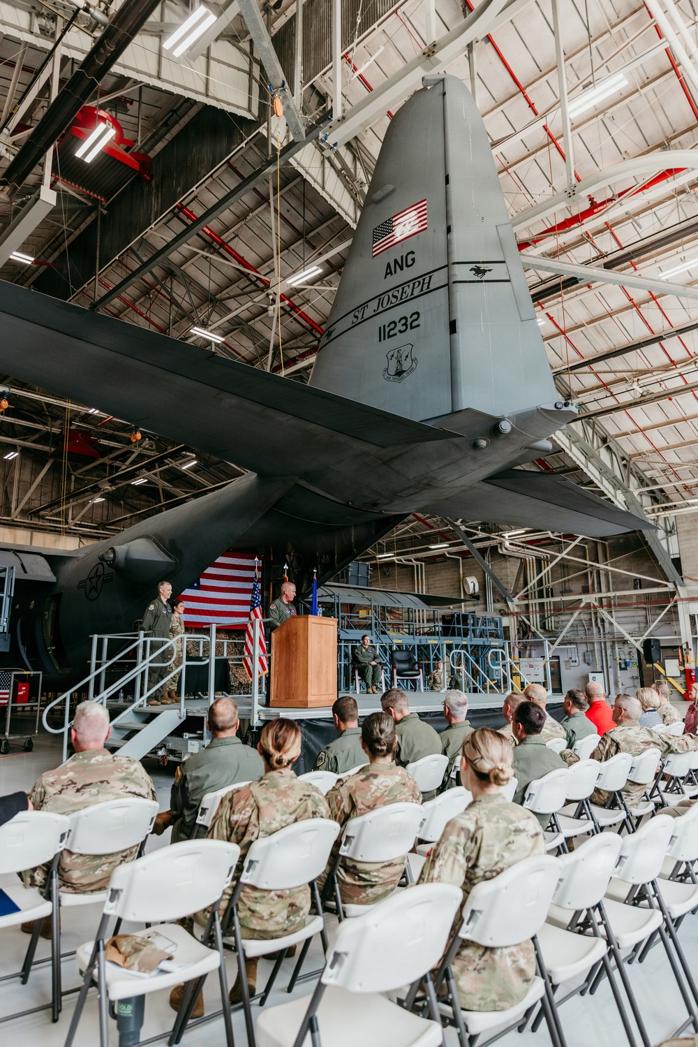 Col. Barrett Golden retires from the Missouri Air National Guard