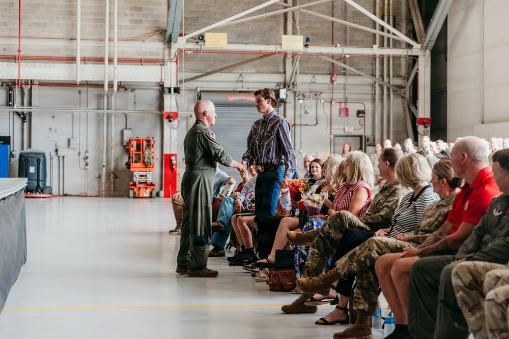 Col. Barrett Golden retires from the Missouri Air National Guard
