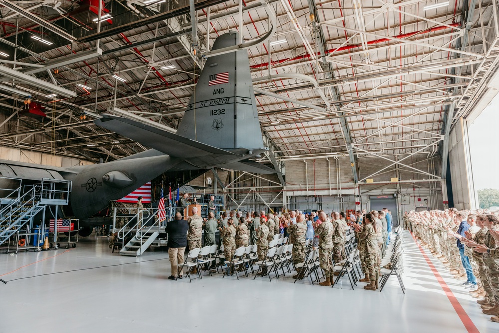 Col. Barrett Golden retires from the Missouri Air National Guard