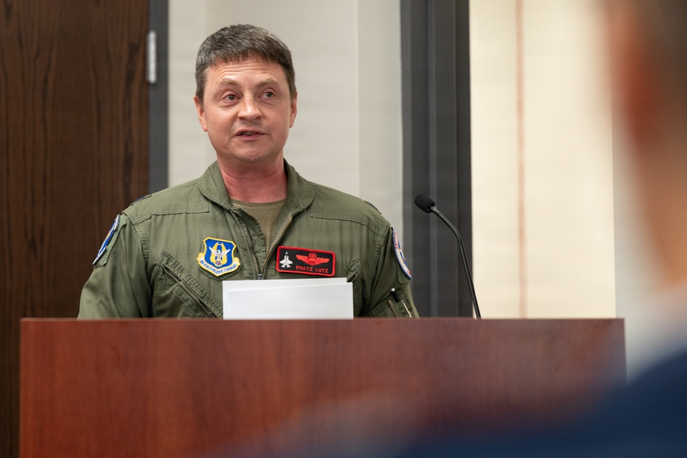 301st Operations Support Squadron Change of Command