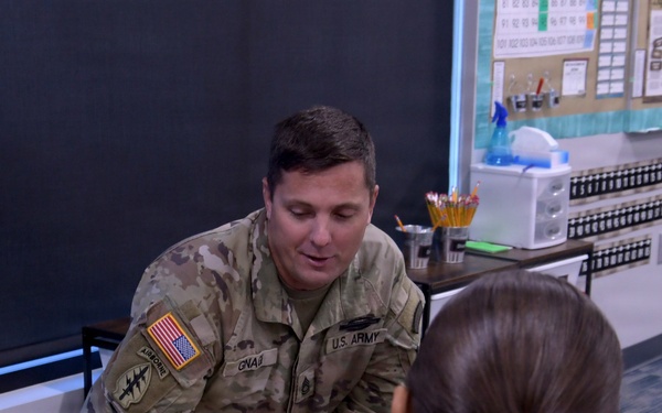 Montana National Guard Delivered 3Rs Explosives Safety Training to Townsend First Graders