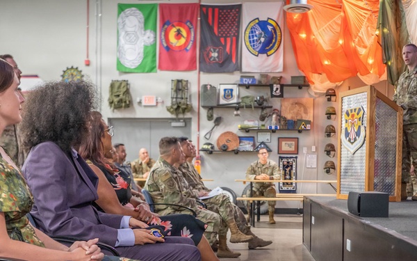 Greene relinquishes command as Barquet takes helm of 944th SFS