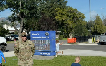 Montana National Guard Delivered 3Rs Explosives Safety Training to Townsend First Graders