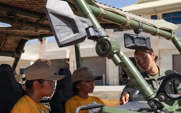 A Unique Look: Kalaheo High School Naval JROTC Cadets Tour MCBH