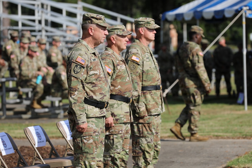 Evans promoted to major general, assumes command of 167th Theater Sustainment Command