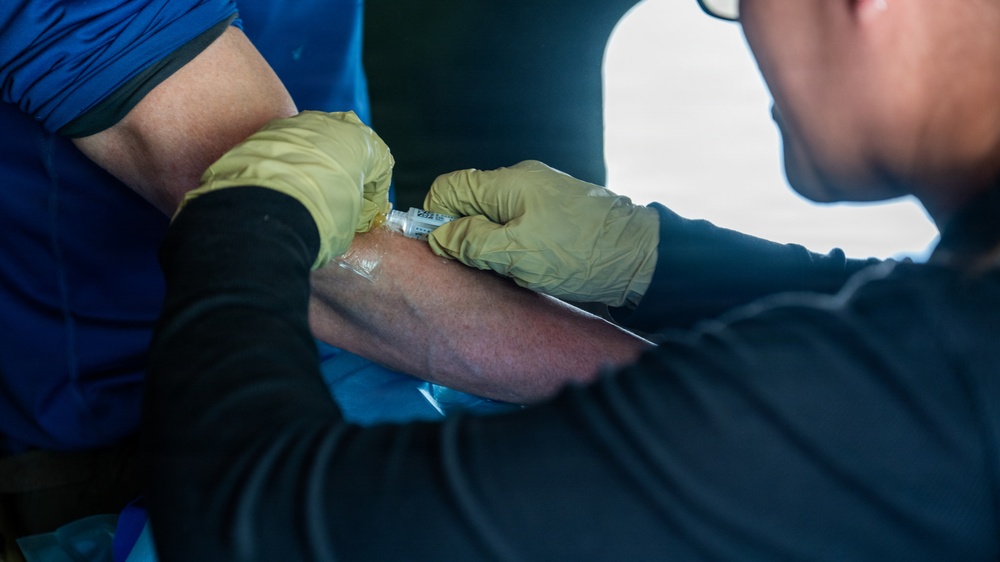 302nd Aeromedical Staging Squadron Conducts TCCC Training Event