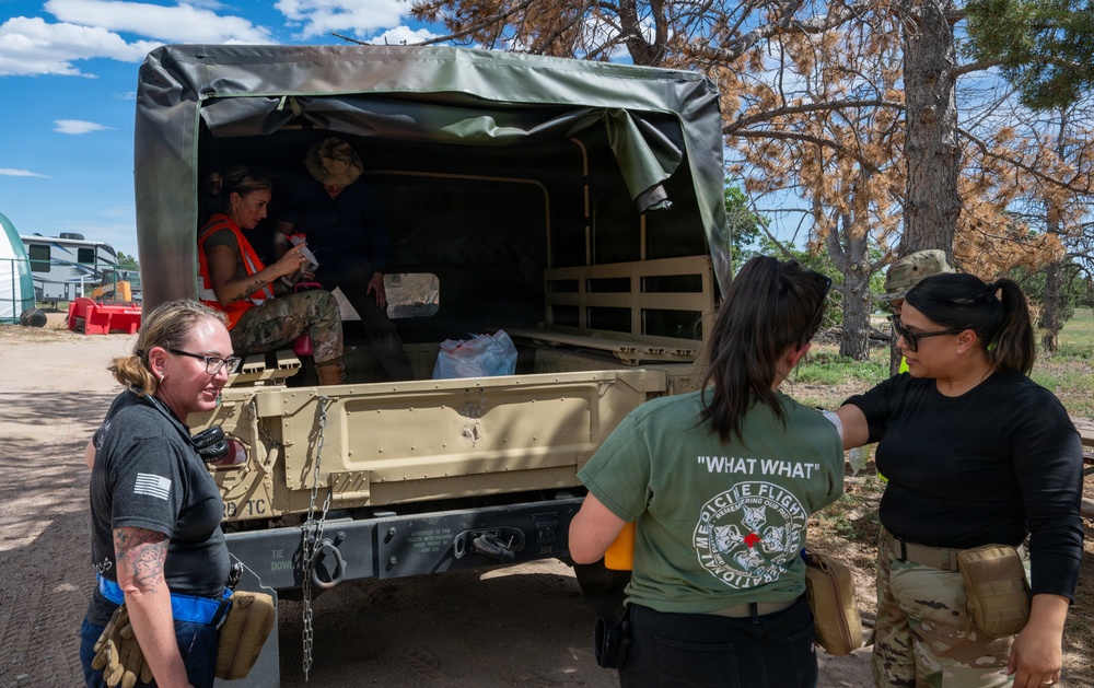 302nd Aeromedical Staging Squadron Conducts TCCC Training Event