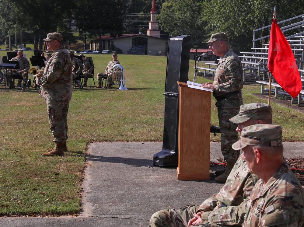 Evans promoted to major general, assumes command of 167th Theater Sustainment Command