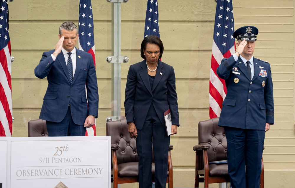 25th 9/11 Pentagon Observance Ceremony