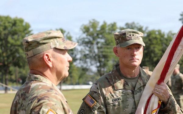 Evans promoted to major general, assumes command of 167th Theater Sustainment Command