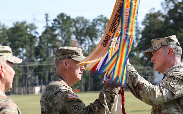 Evans promoted to major general, assumes command of 167th Theater Sustainment Command