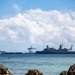 USS San Diego (LPD 22) departs Naval Base Guam