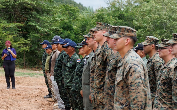 U.S. Marines and Thailand Mine Action Center participate in Deployed for Training Bilateral EOD Exercise