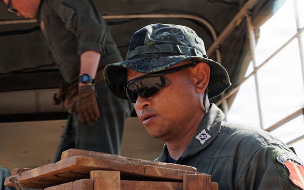 U.S. Marines and Thailand Mine Action Center participate in Deployed for Training Bilateral EOD Exercise