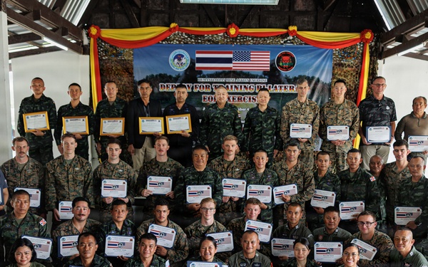 U.S. Marines and Thailand Mine Action Center participate in Deployed for Training Bilateral EOD Exercise
