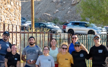 1st AD CAB H2F holds food drive