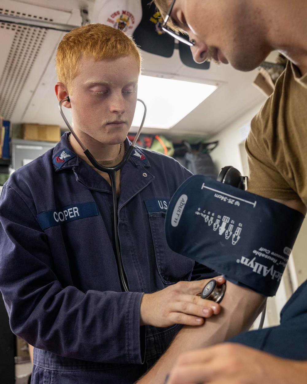 USS Mustin conducts medical training