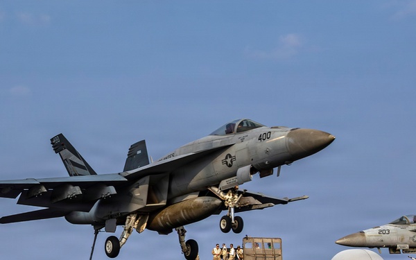 Abraham Lincoln Conducts Flight Operations