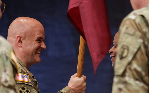 Medical Support Unit - Europe Welcomes New Commander