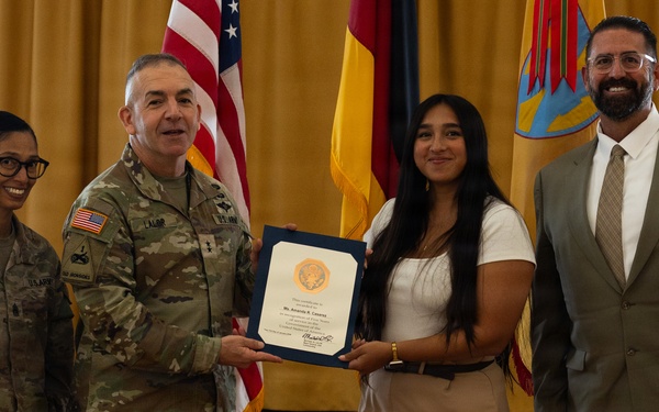 21st TSC Civilian Recognition Ceremony