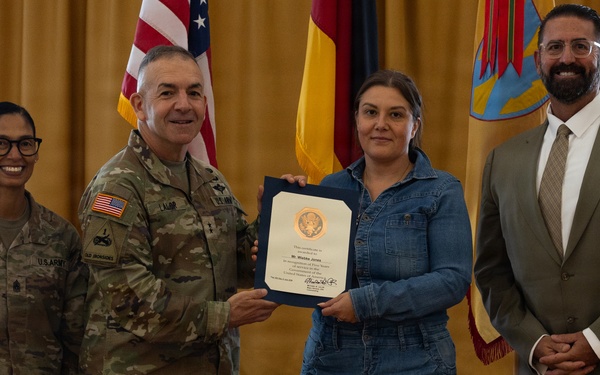 21st TSC Civilian Recognition Ceremony
