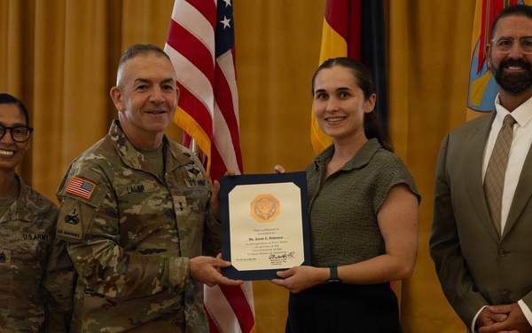 21st TSC Civilian Recognition Ceremony