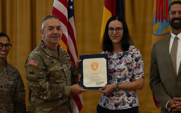 21st TSC Civilian Recognition Ceremony