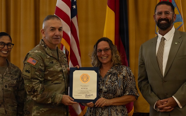 21st TSC Civilian Recognition Ceremony