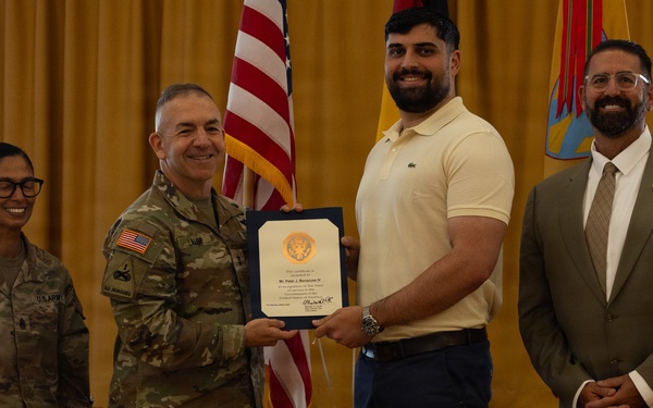 21st TSC Civilian Recognition Ceremony