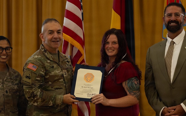 21st TSC Civilian Recognition Ceremony