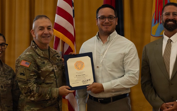 21st TSC Civilian Recognition Ceremony