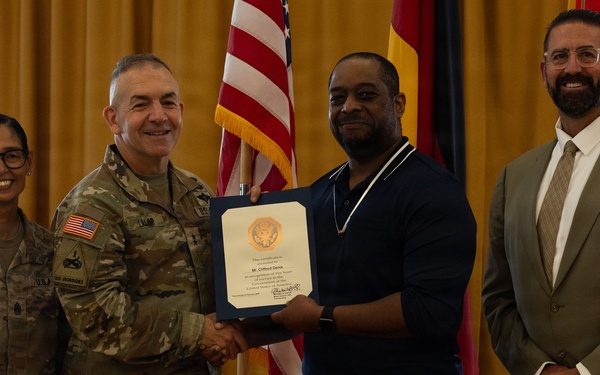 21st TSC Civilian Recognition Ceremony