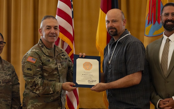 21st TSC Civilian Recognition Ceremony