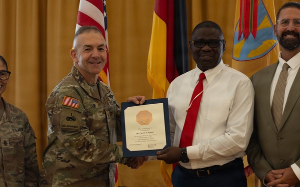 21st TSC Civilian Recognition Ceremony