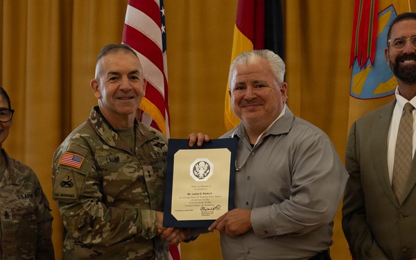 21st TSC Civilian Recognition Ceremony