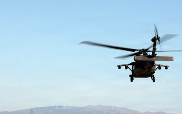 KFOR RC-E aviators conduct multinational air movement training with Italian Armed Forces